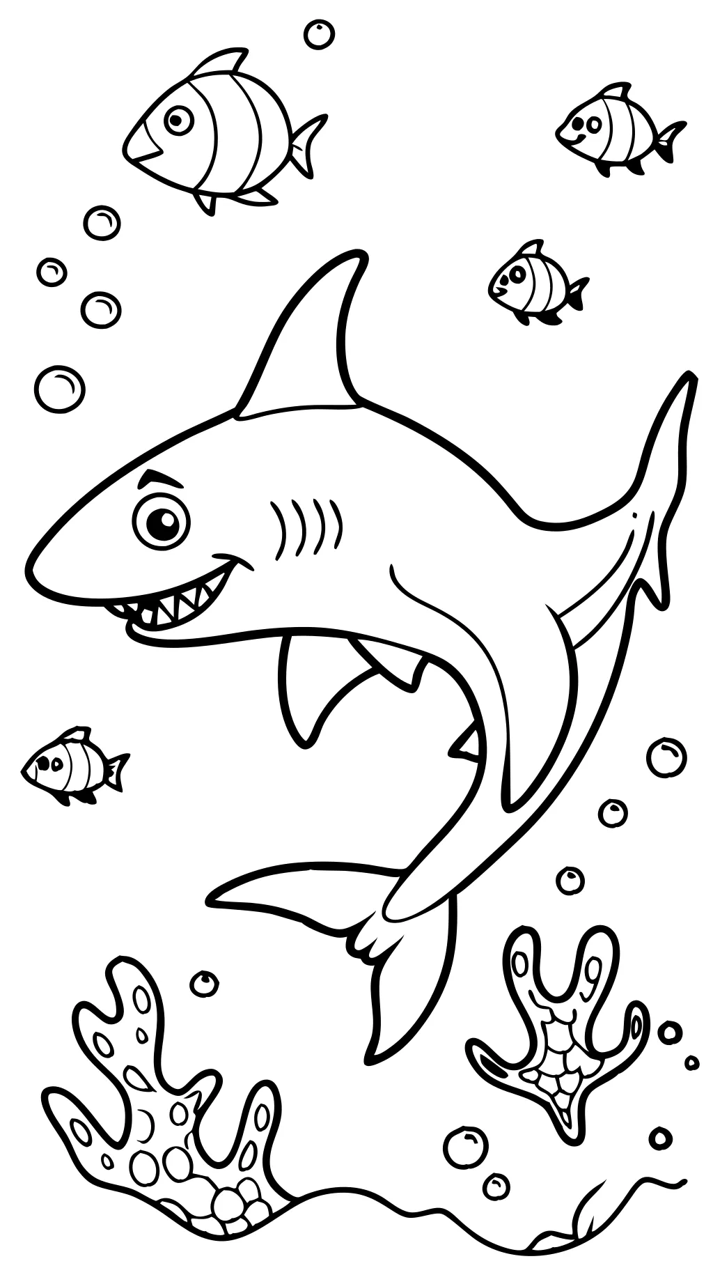 coloring pages hammerhead shark